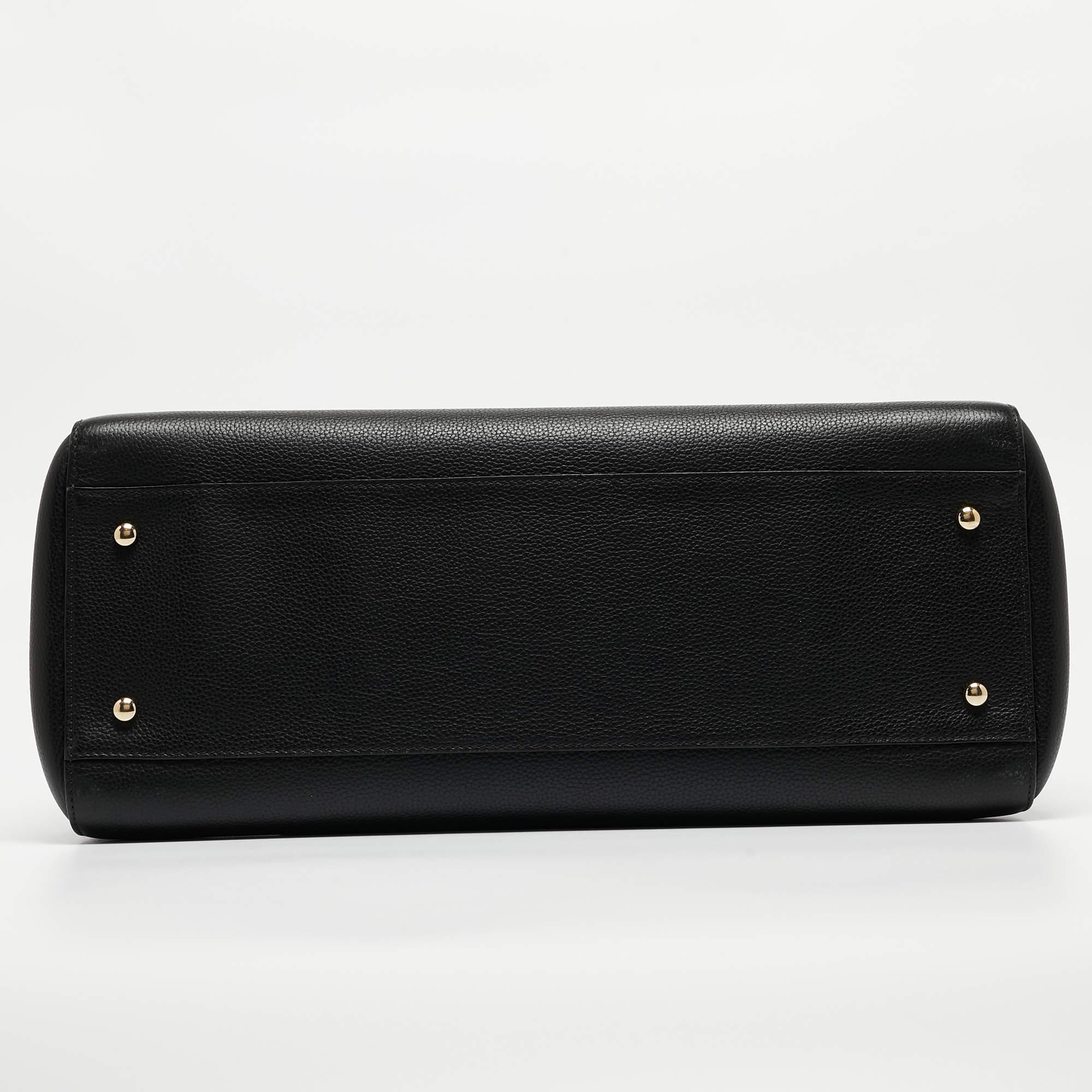 Chanel Black Leather Medium Neo Executive Shopping Tote 4