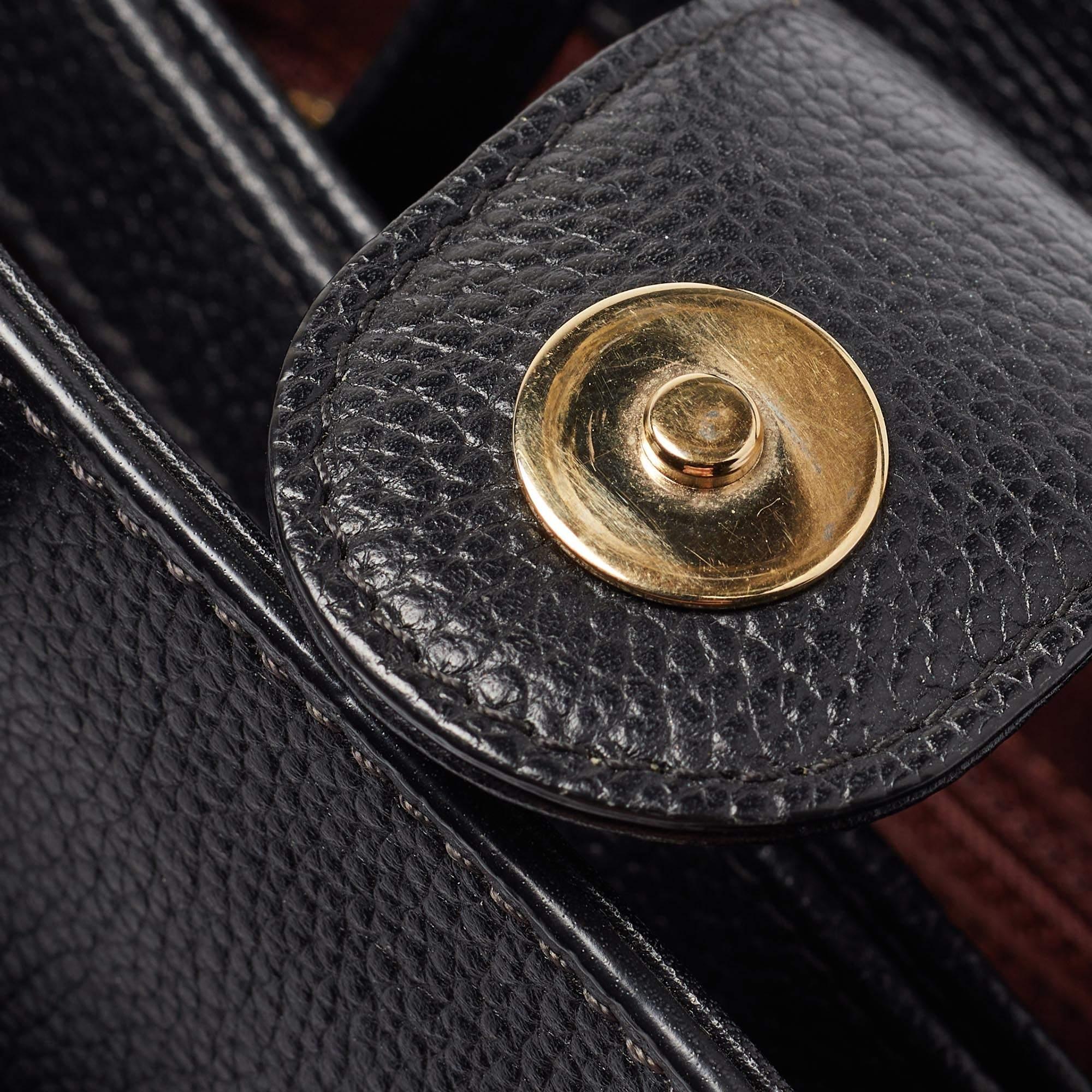 Chanel Black Leather Mini Neo Executive Tote 6