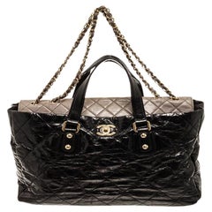 Chanel Black Leather Portobello Tote bag