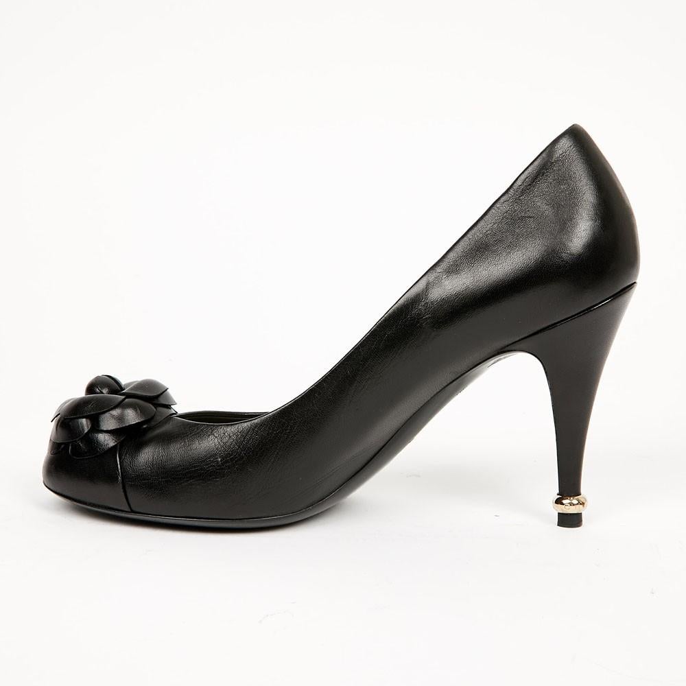 chanel camelia shoes