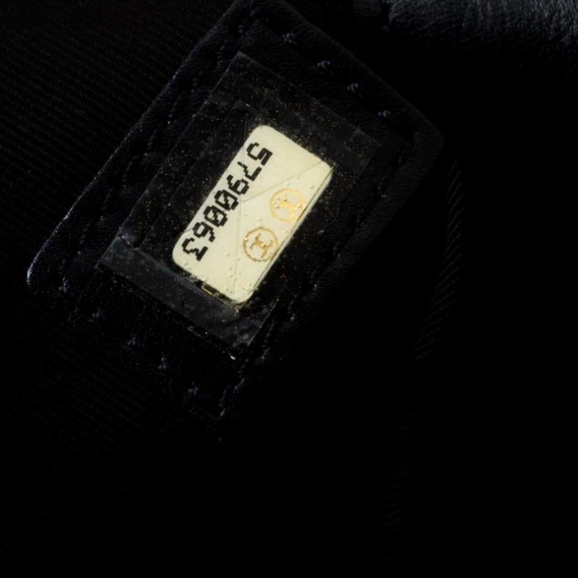 Chanel Black Leather Shoulder Bag 4