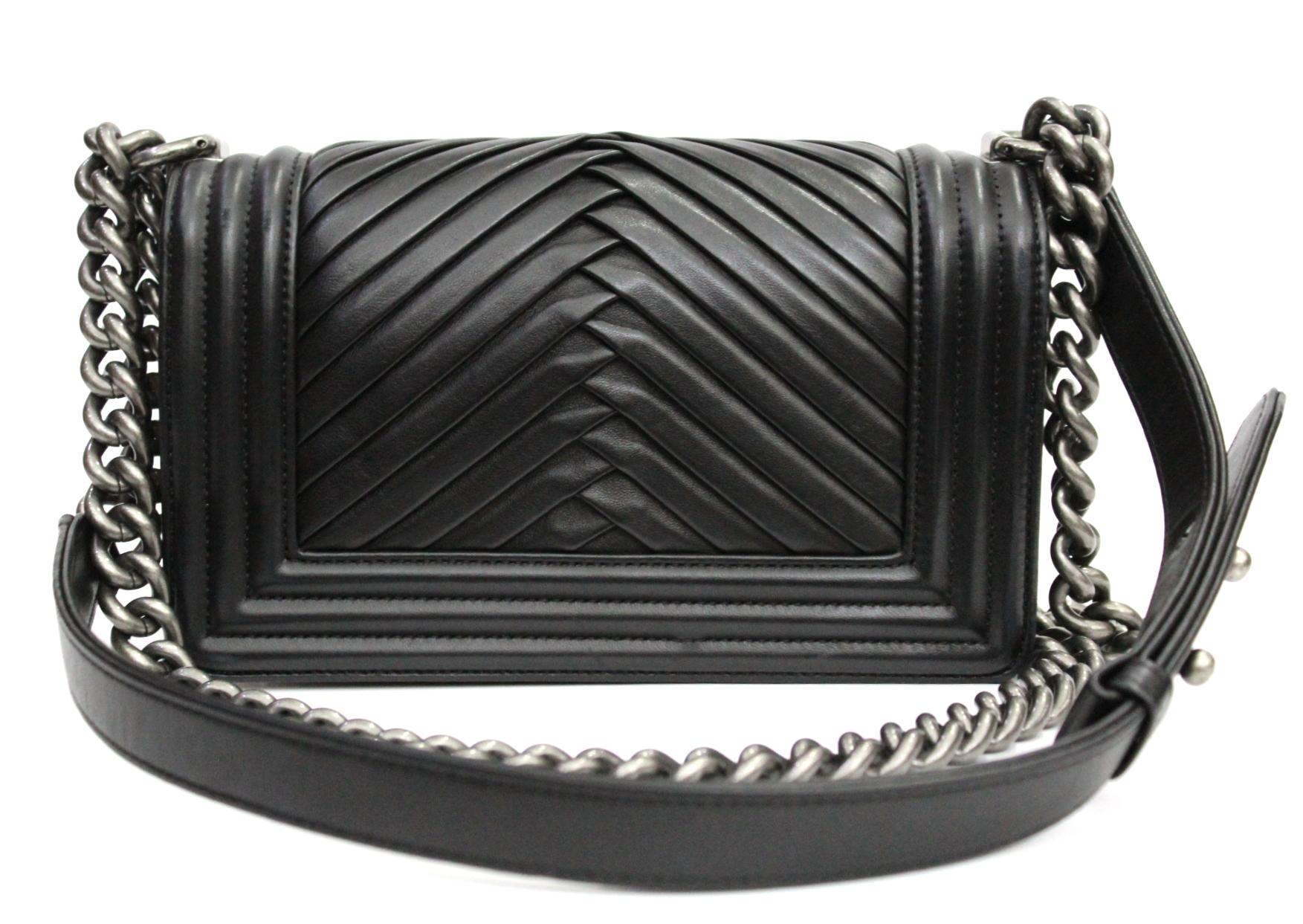 channel black purse