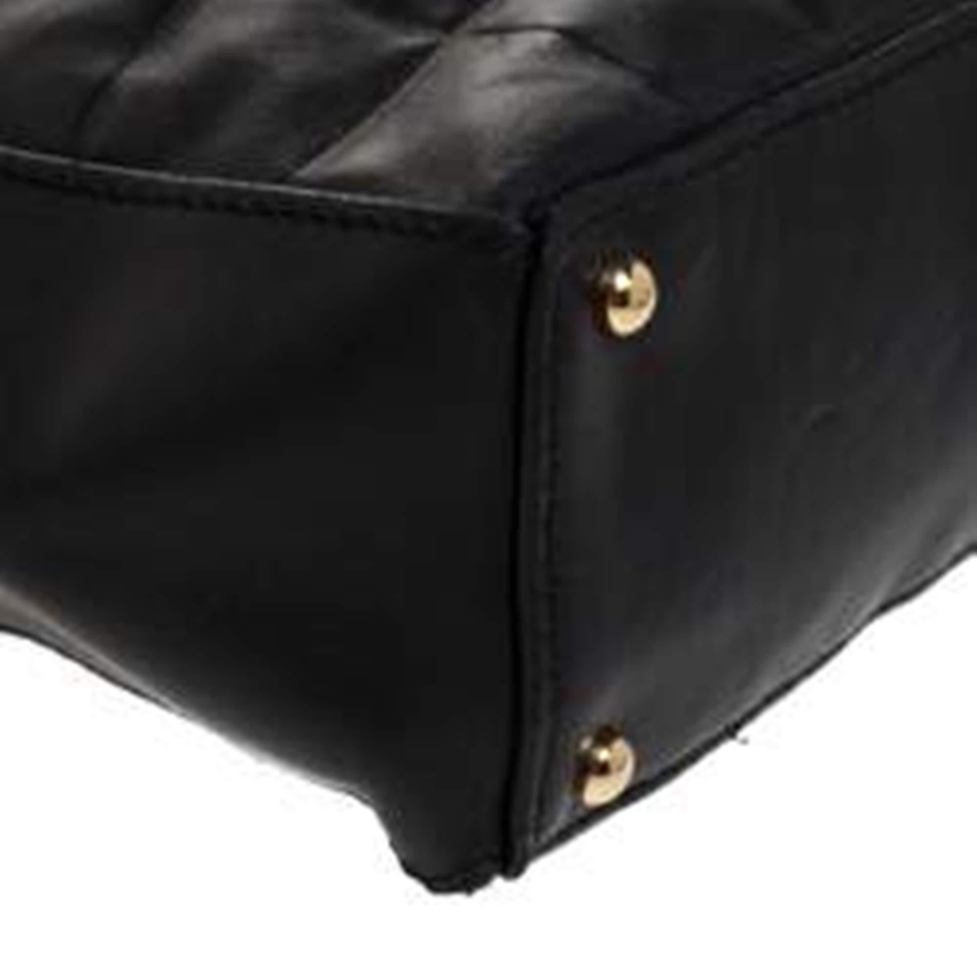 Chanel Black Leather Small Chocolate Bar Shoulder Bag 6
