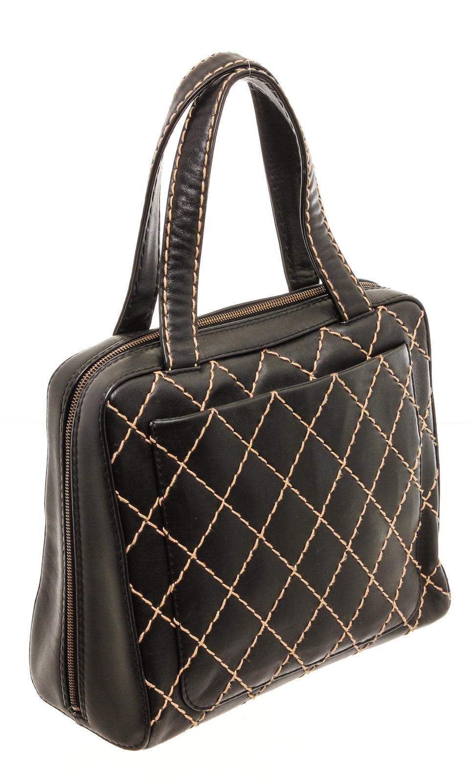 chanel surpique bowler bag