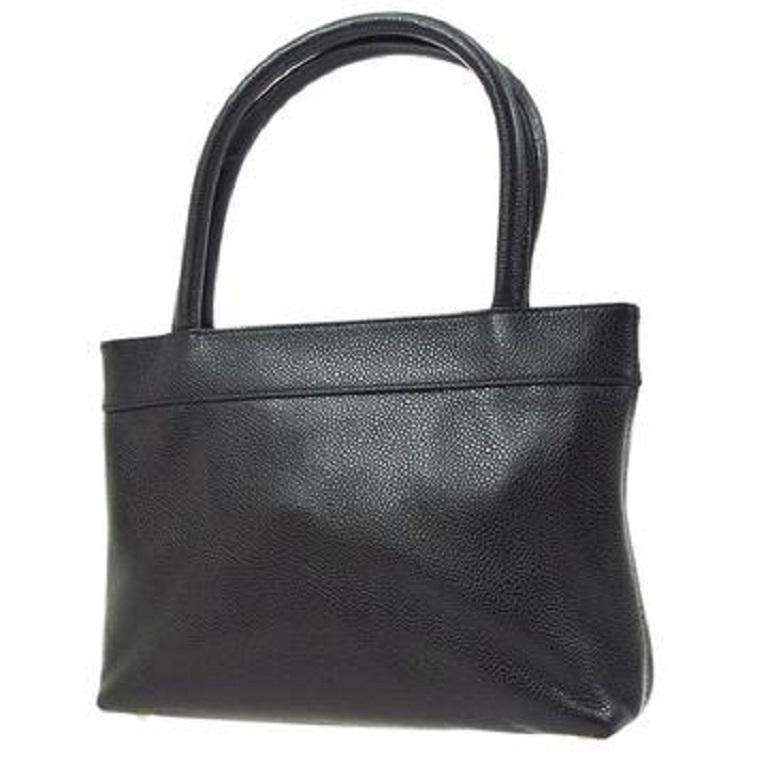 chanel top handle tote
