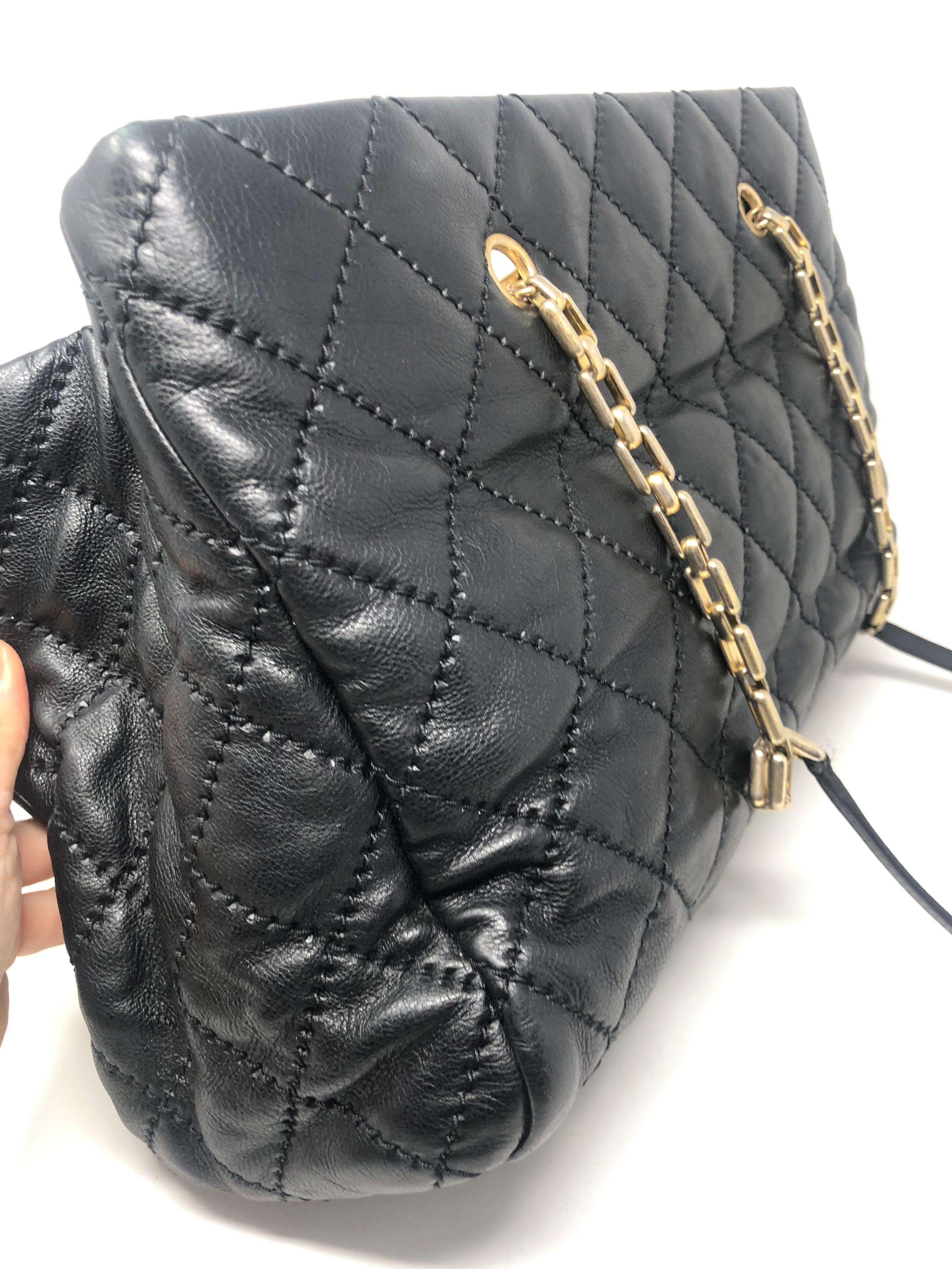 Chanel Black Leather Tote  5