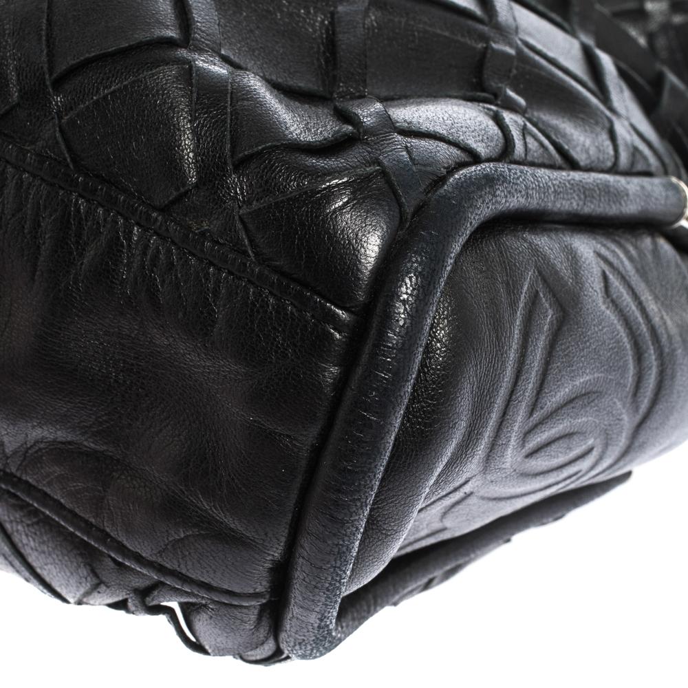 Chanel Black Leather Ultimate Soft Sombrero Bag 1
