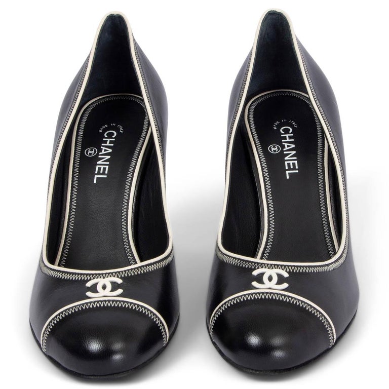 CHANEL Pumps Shoes size 36C Authentic Women Used