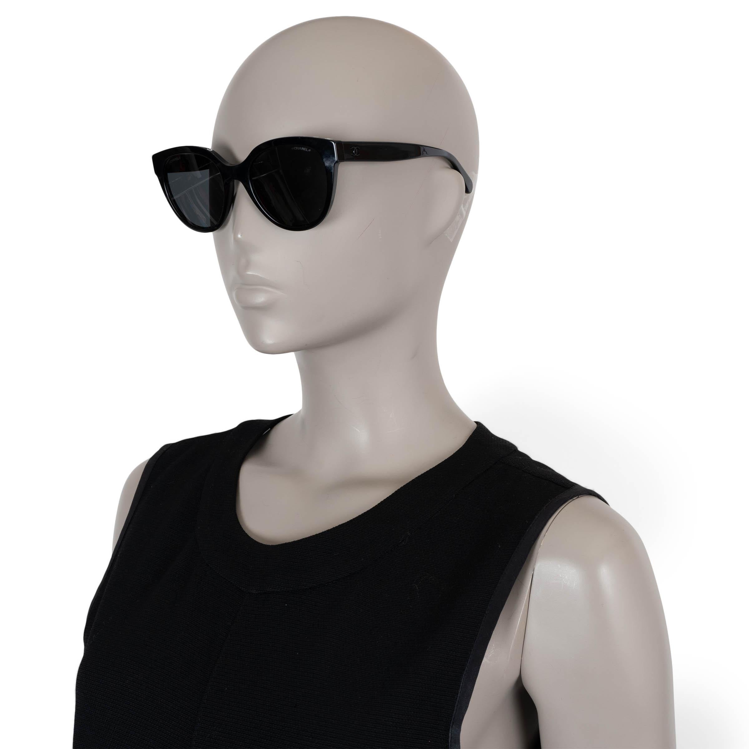 CHANEL negro LOGO MARIPOSA Gafas de sol 5414 en venta 1