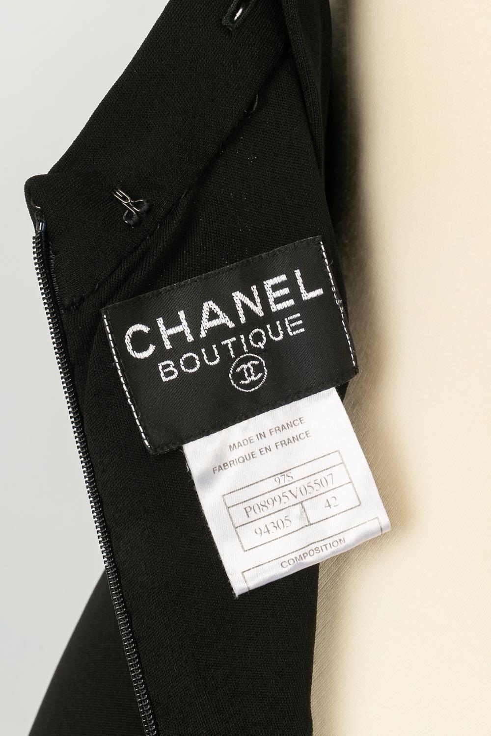 Chanel Black Long Dress 6