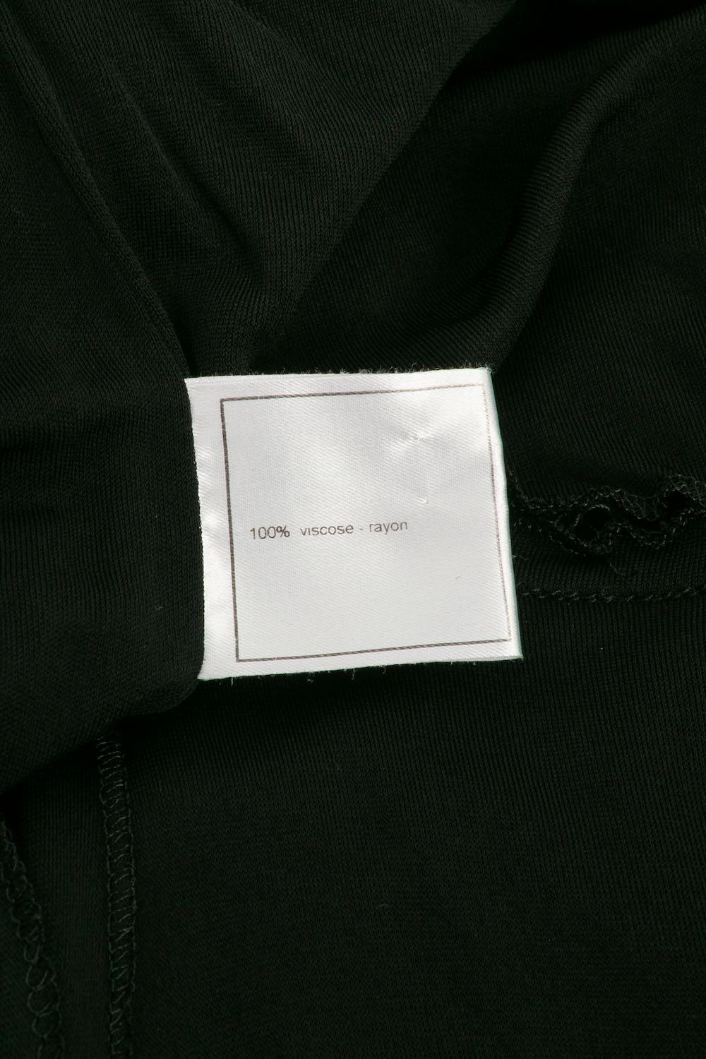 Chanel Black Long Dress 5