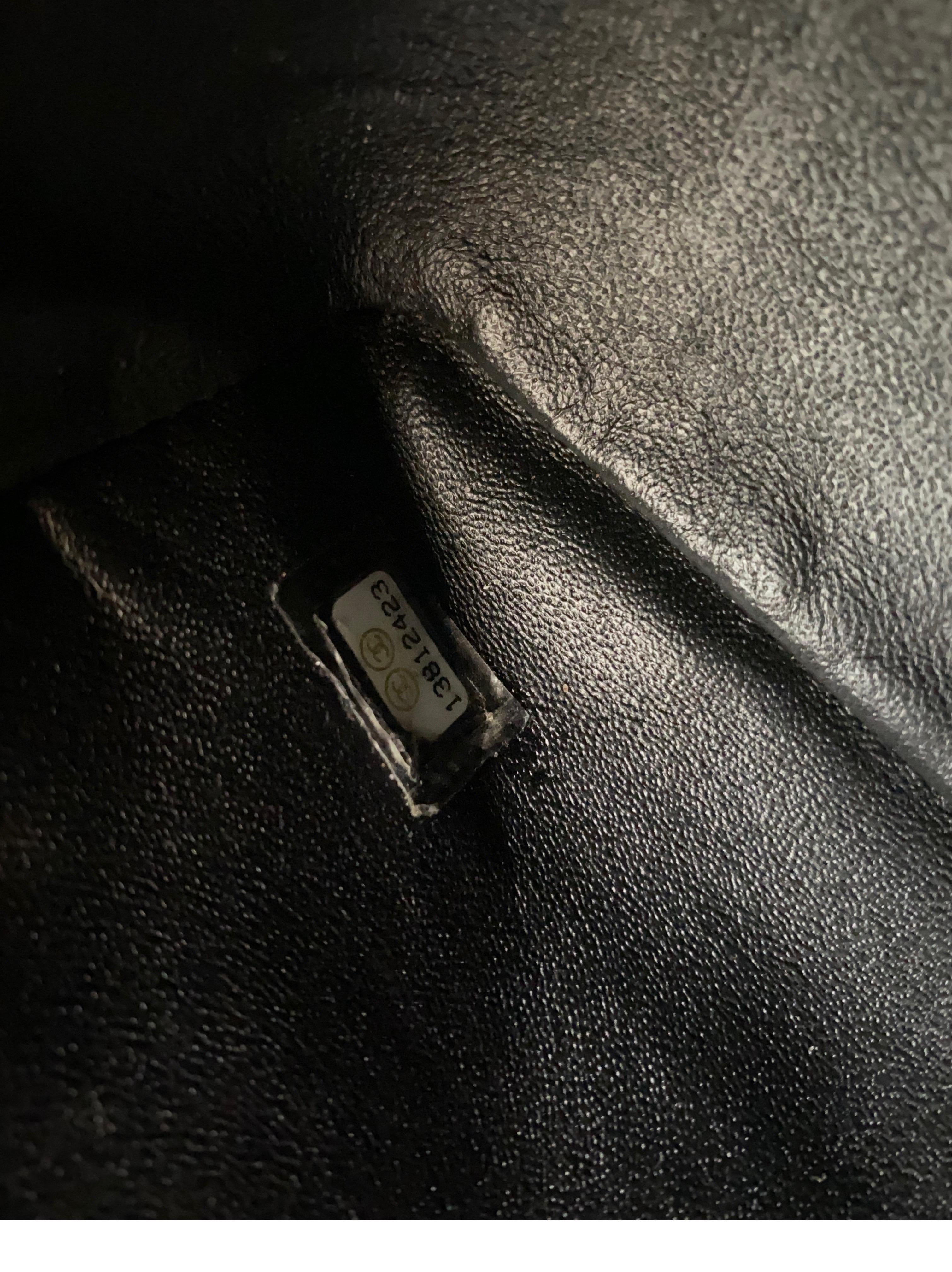 Chanel Black Maxi Single Flap Bag  14