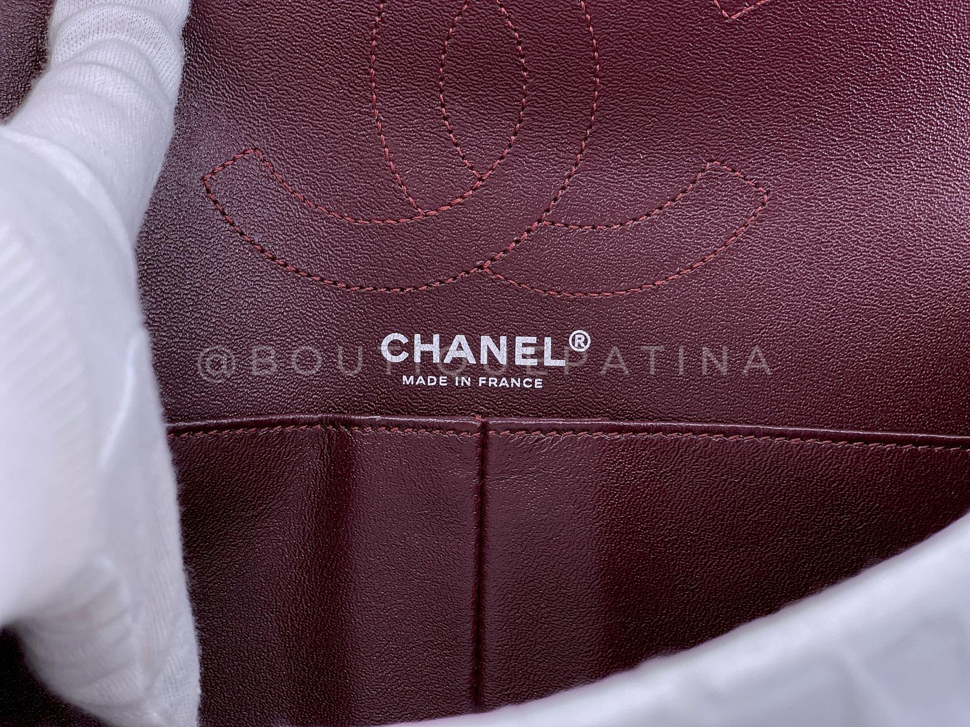 Chanel Black Medium 226 2.55 Reissue Classic Double Flap Bag RHW 66867 For Sale 7