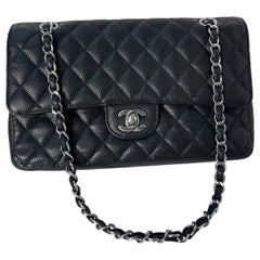 Chanel Black Medium Double Flap Bag