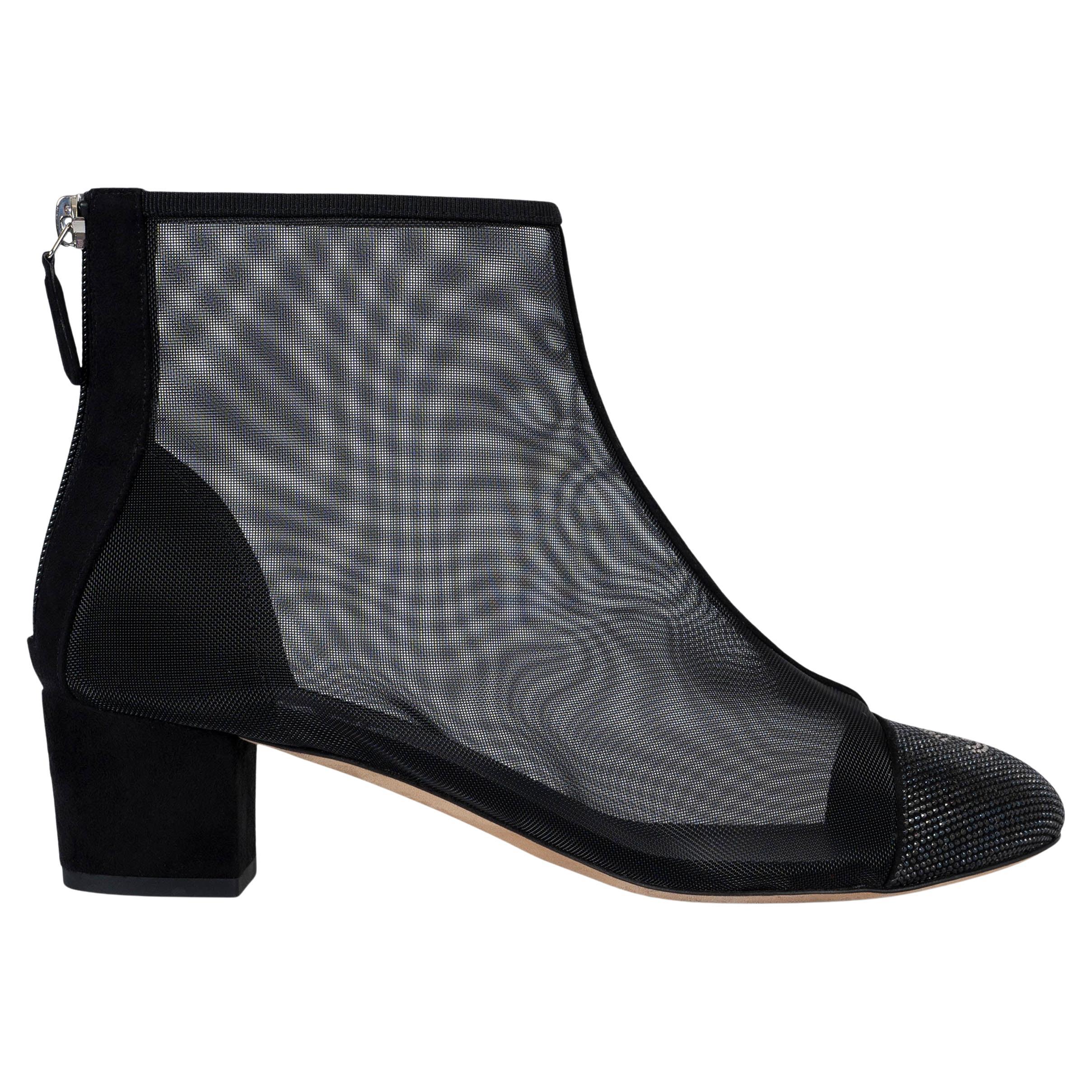 Chanel mesh boots online