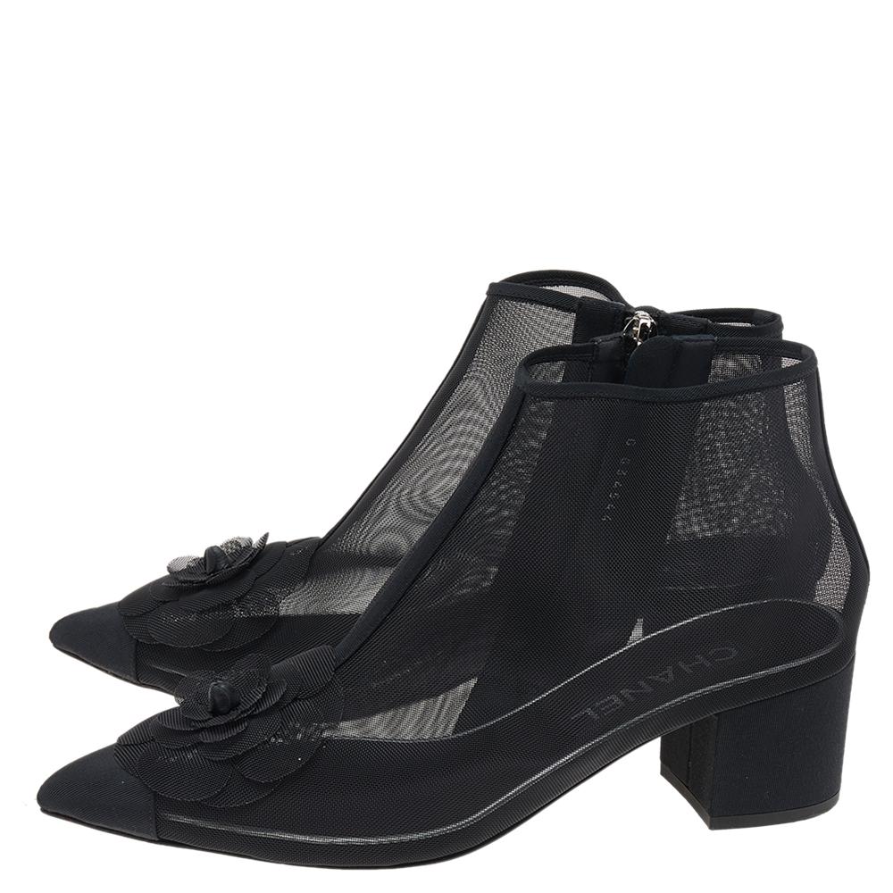 chanel ankle boots