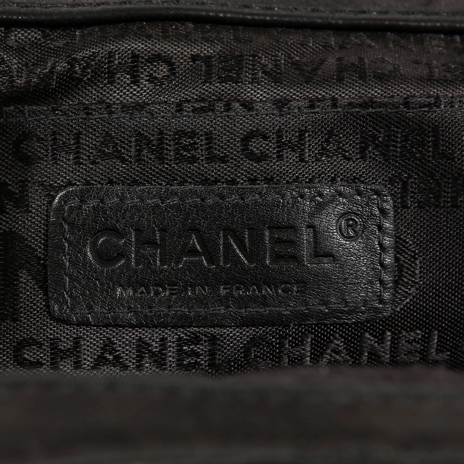 Chanel Black Mesh Evening Bag 7