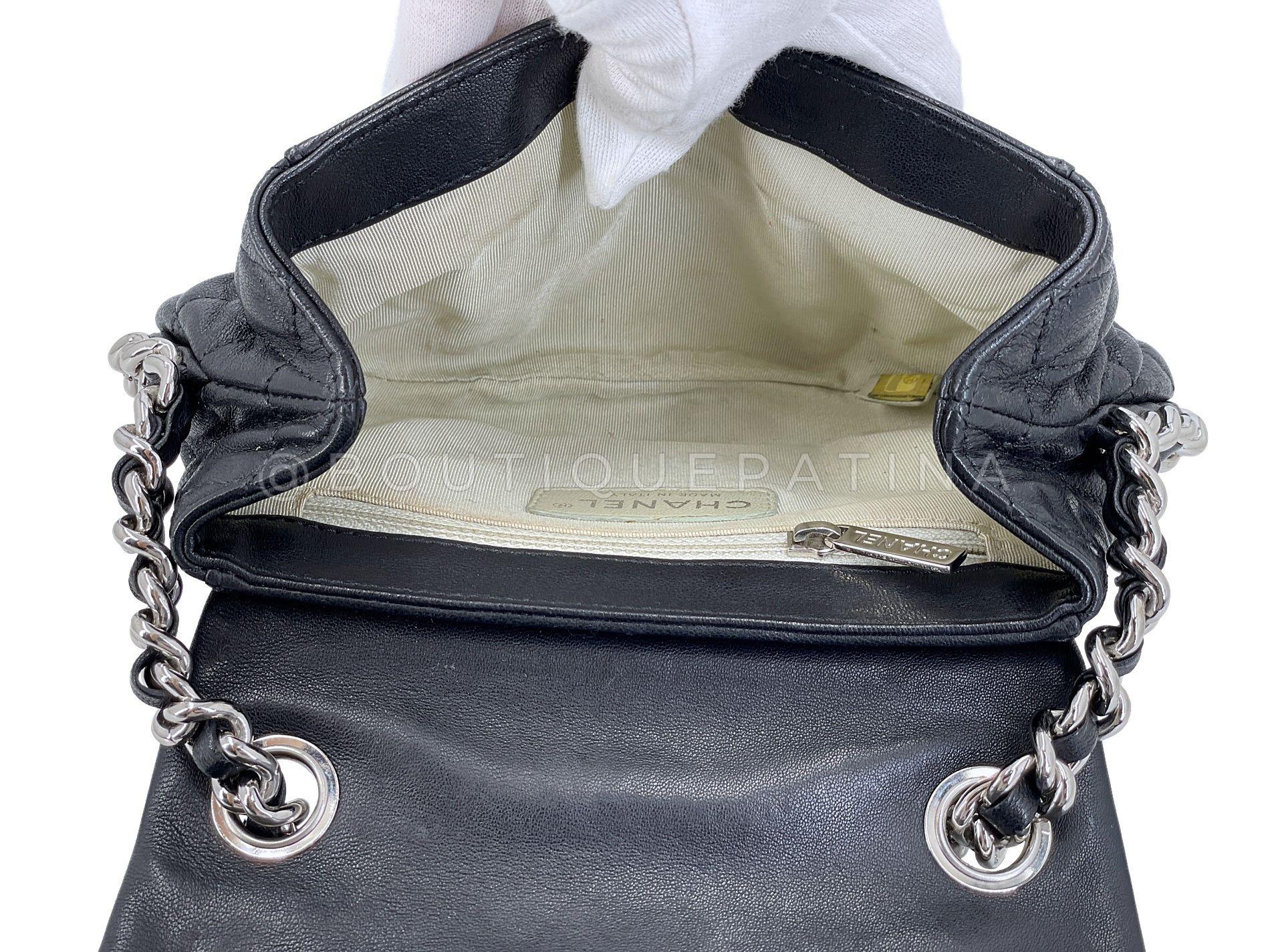 Chanel Black Mini Chain Around Flap Crossbody Messenger Bag SHW 68051 7
