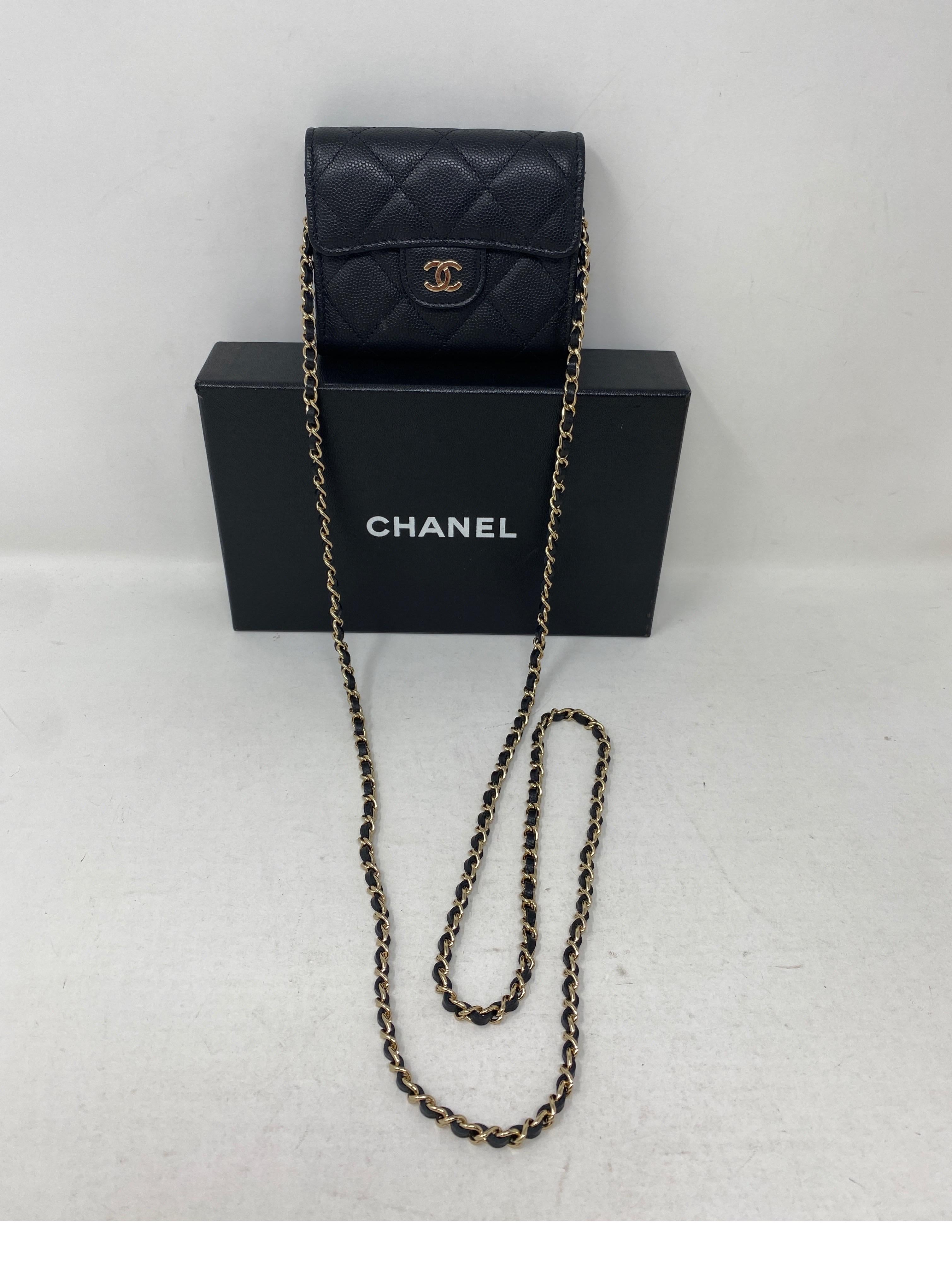 Chanel Black Mini Mini Crossbody Bag  11