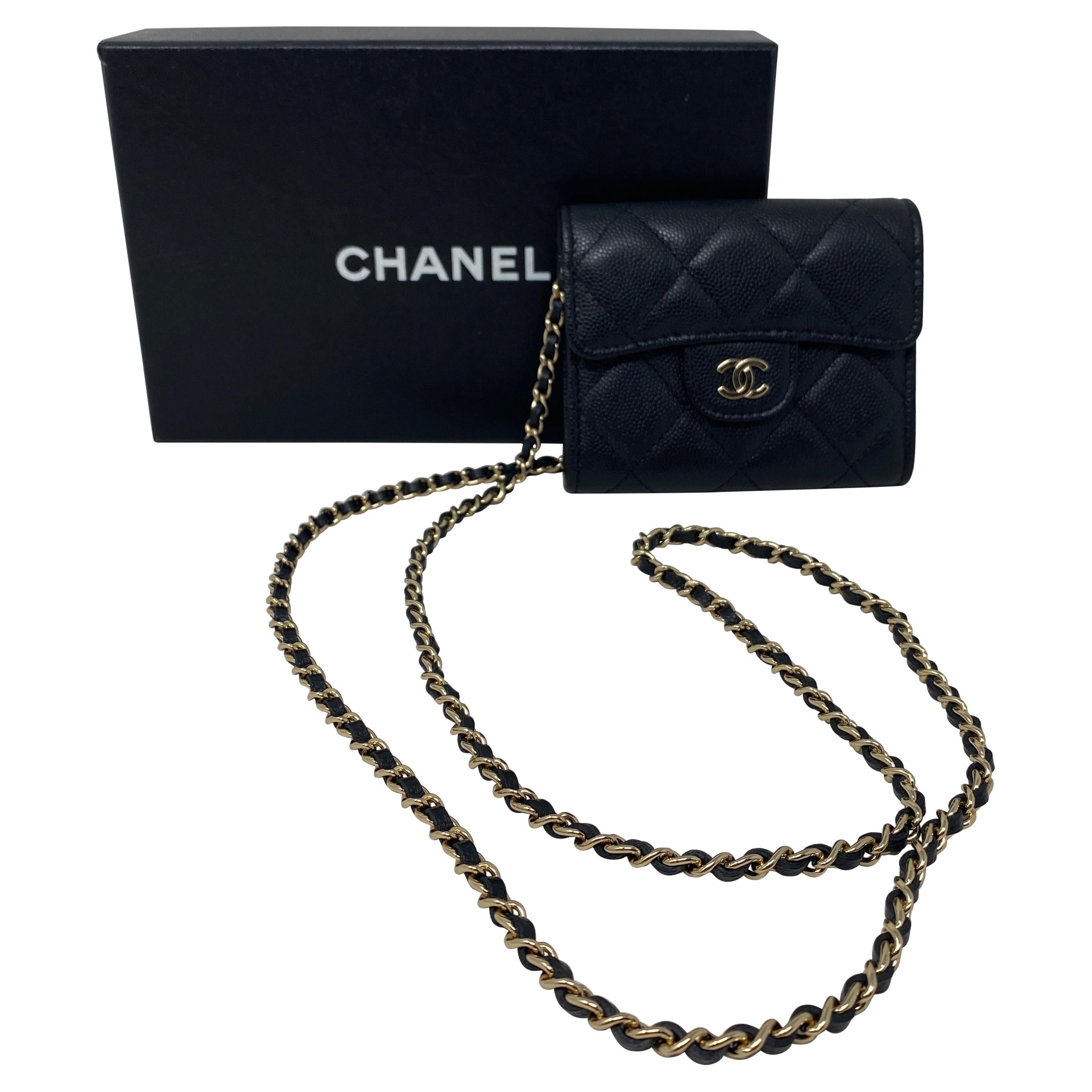 Chanel Black Mini Mini Crossbody Bag at 1stDibs