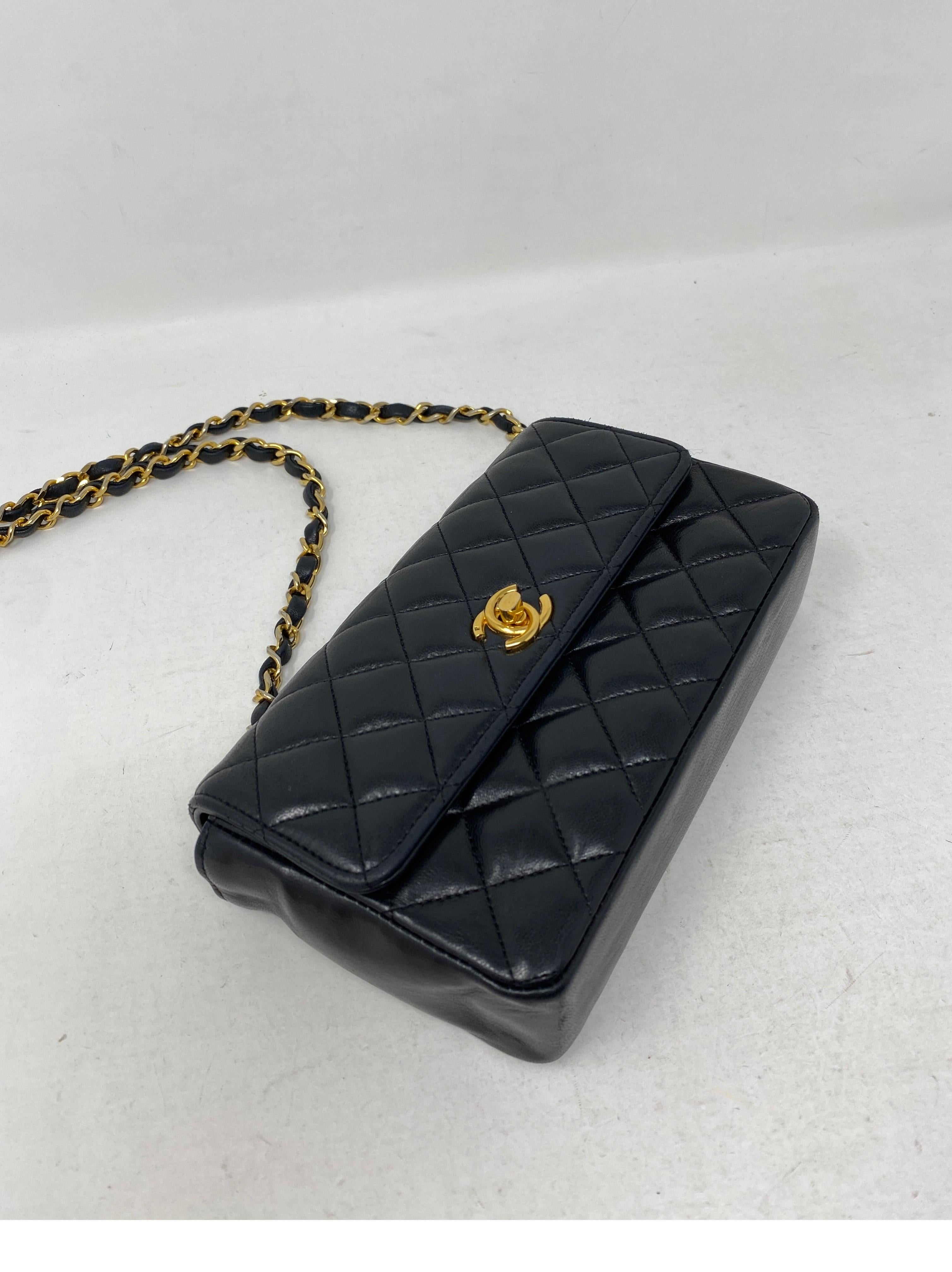 Chanel Black Mini Rectangular Bag  3