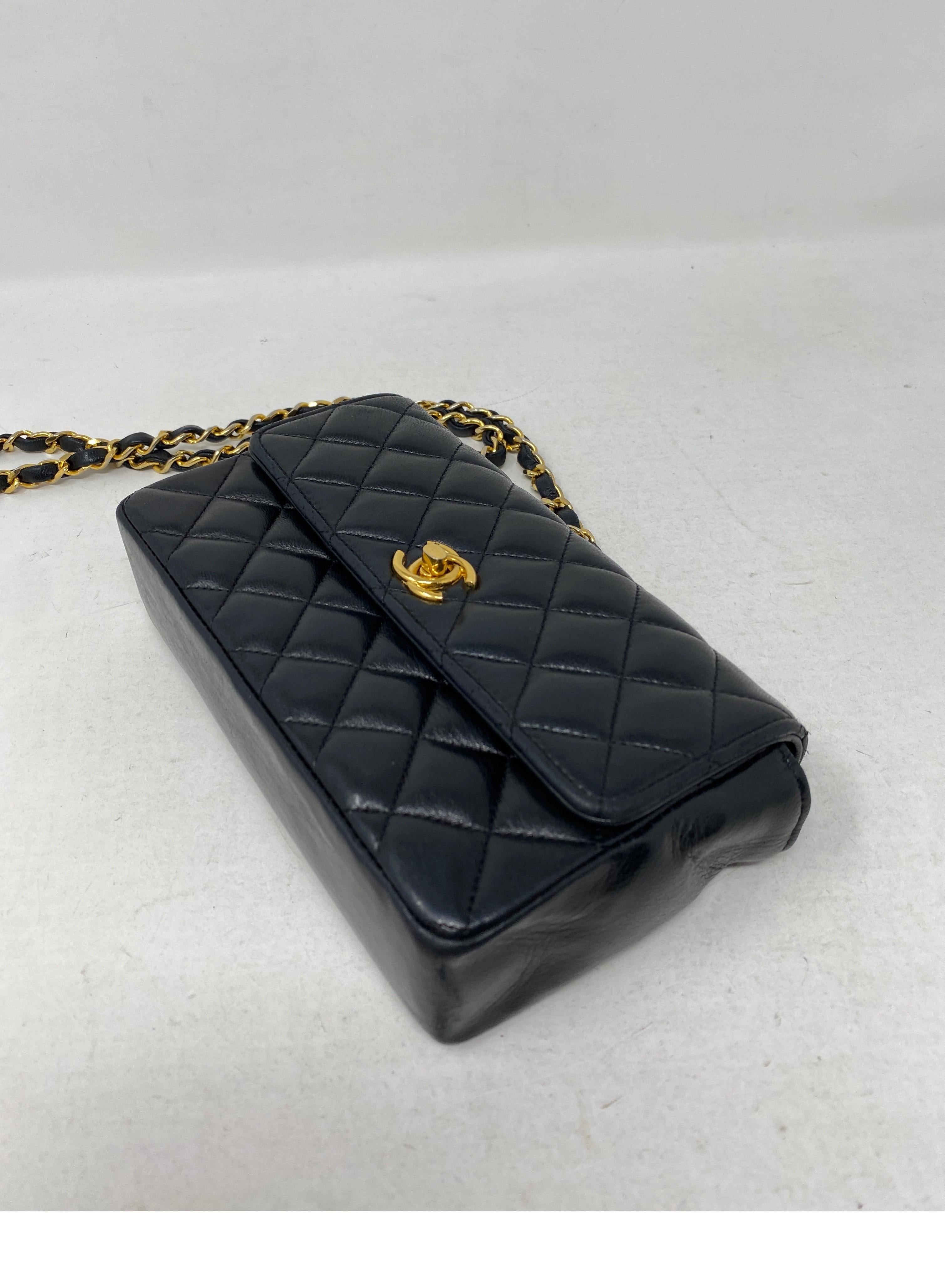 Chanel Black Mini Rectangular Bag  4