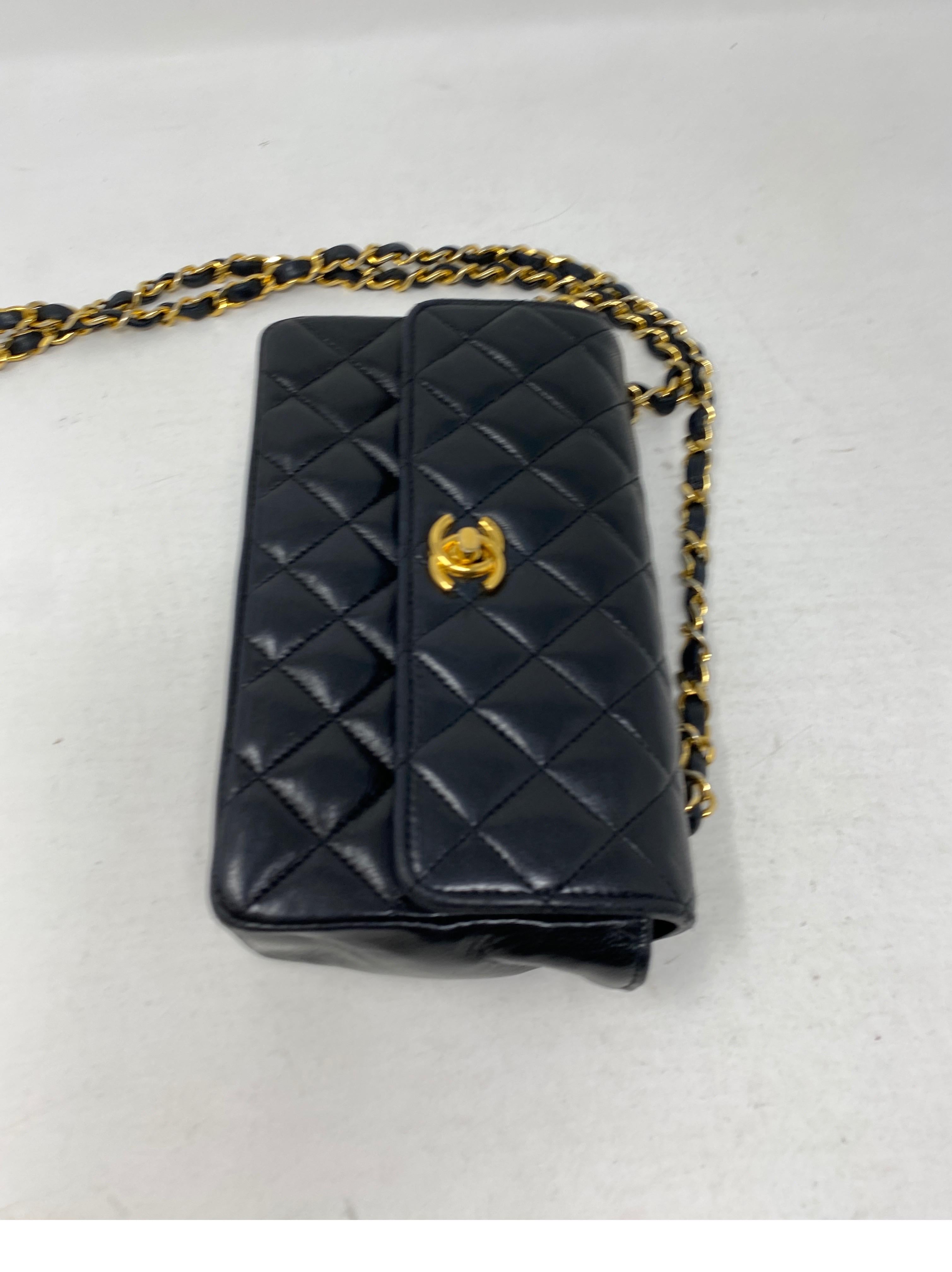 Chanel Black Mini Rectangular Bag  5