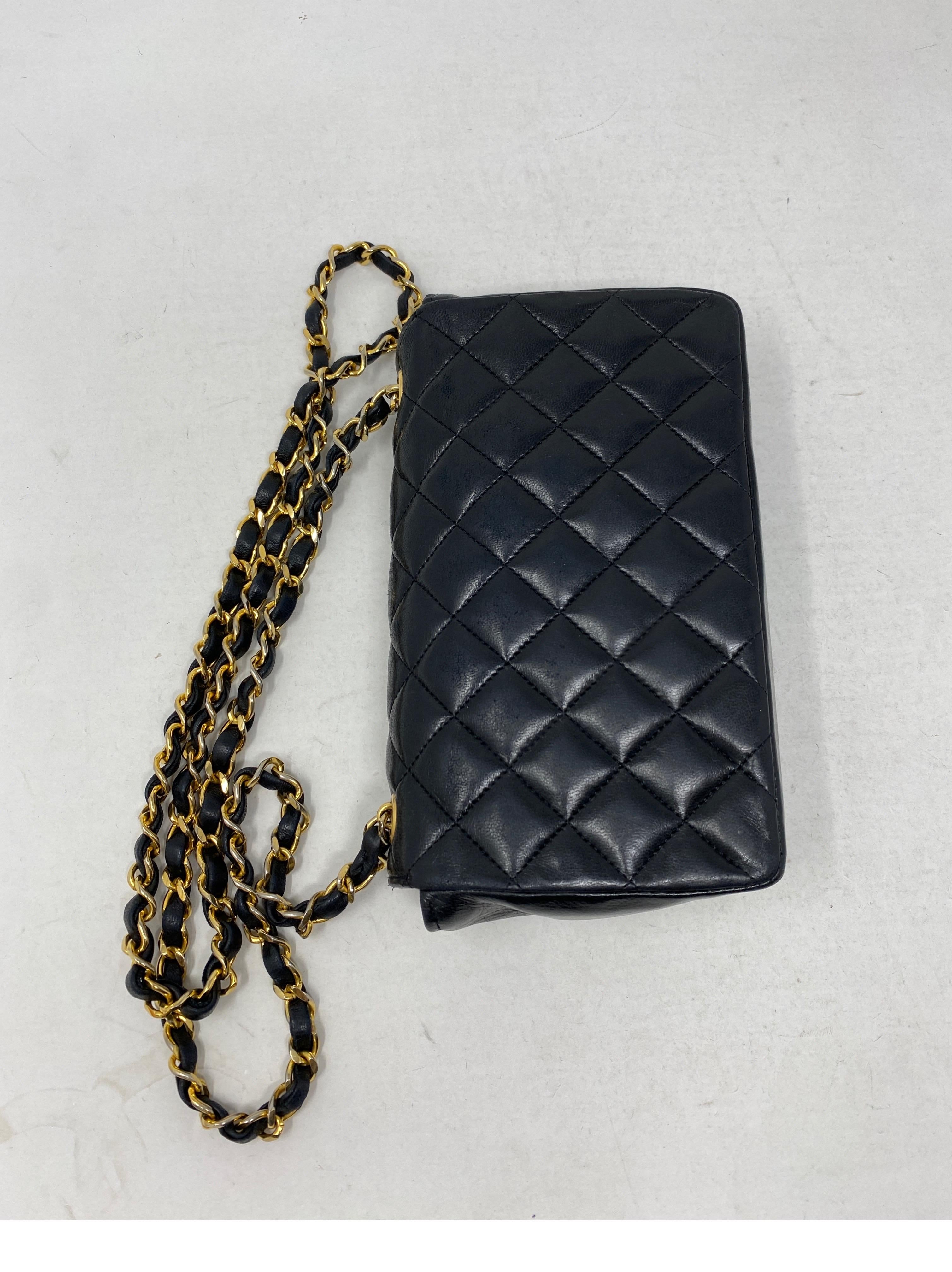 Chanel Black Mini Rectangular Bag  7