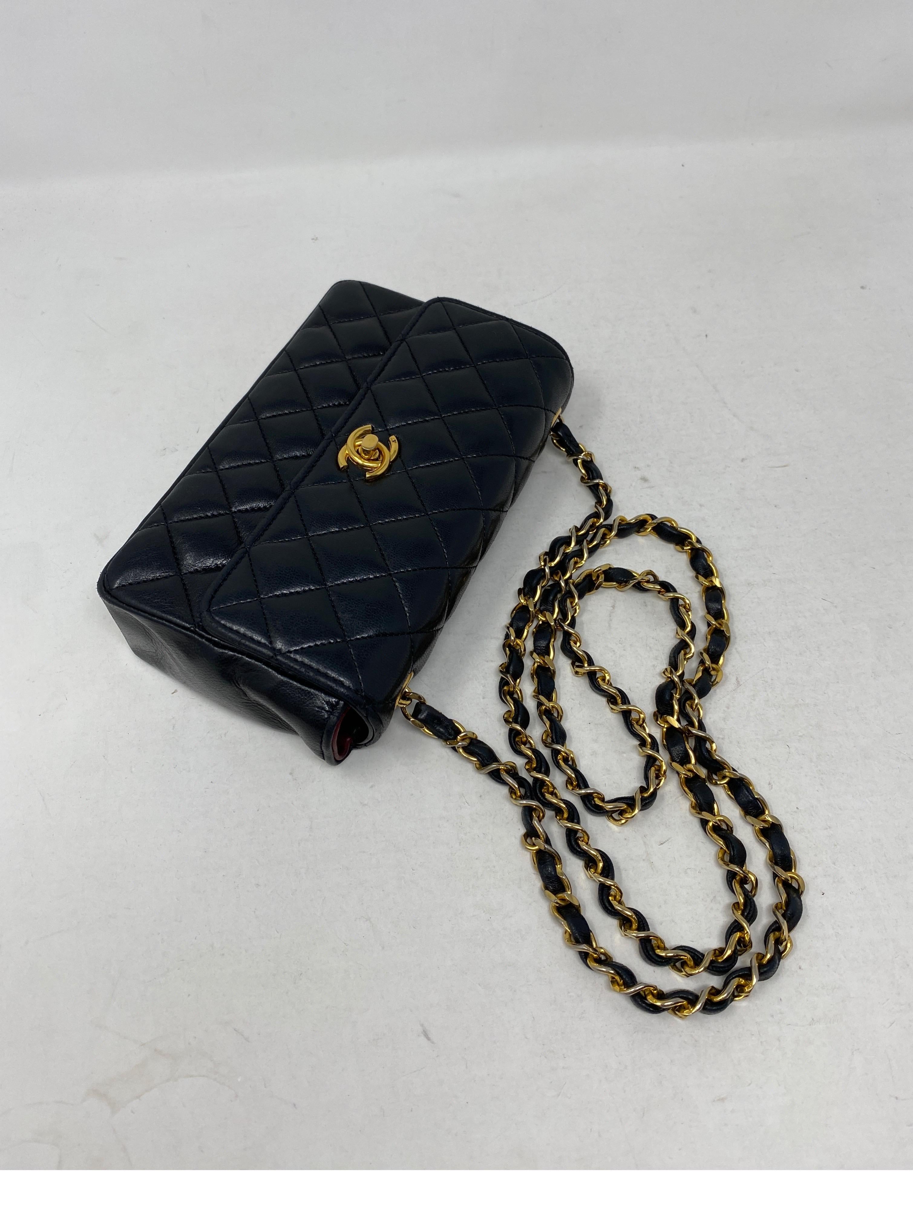 Chanel Black Mini Rectangular Bag  9