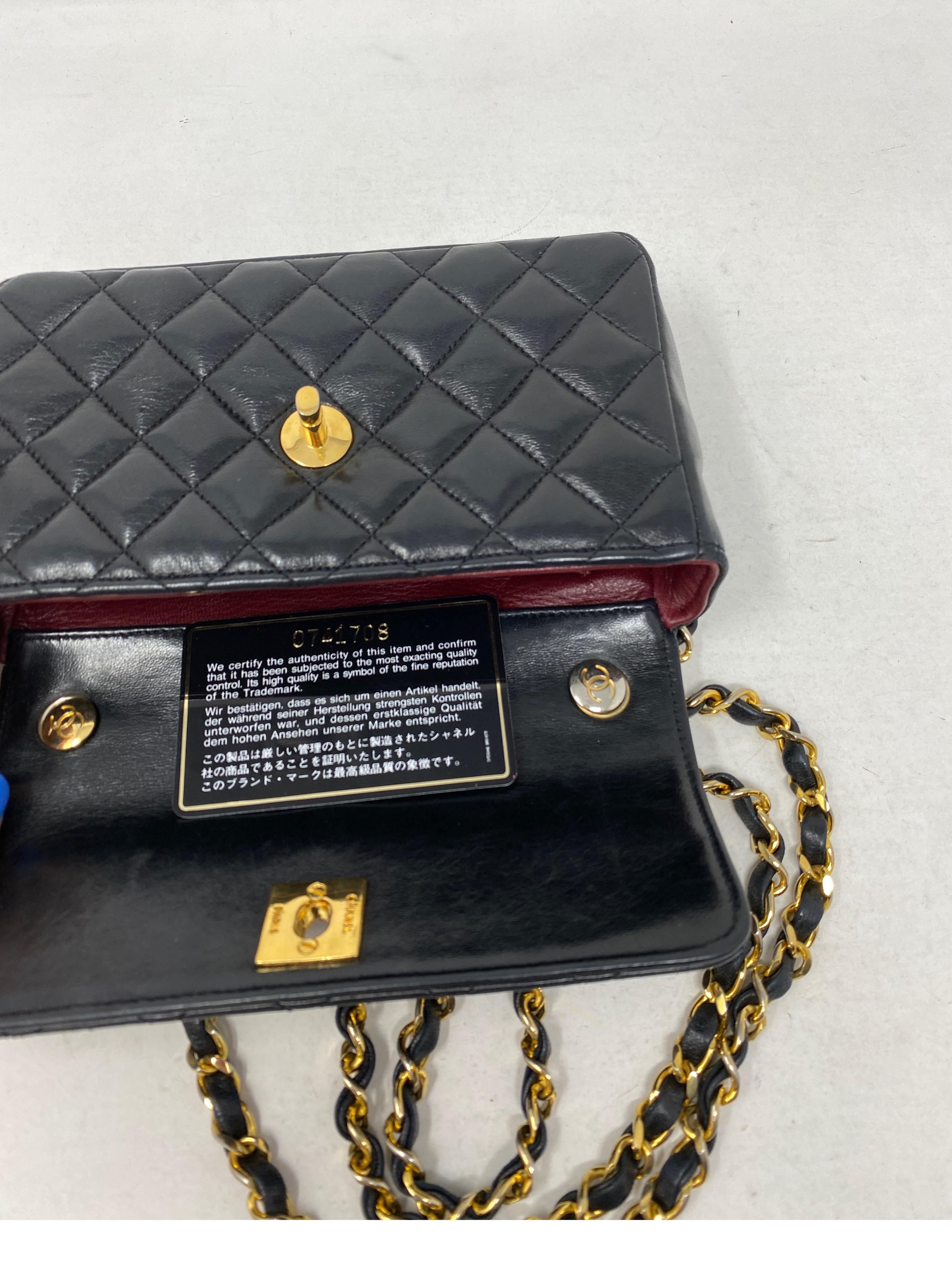 Chanel Black Mini Rectangular Bag  10