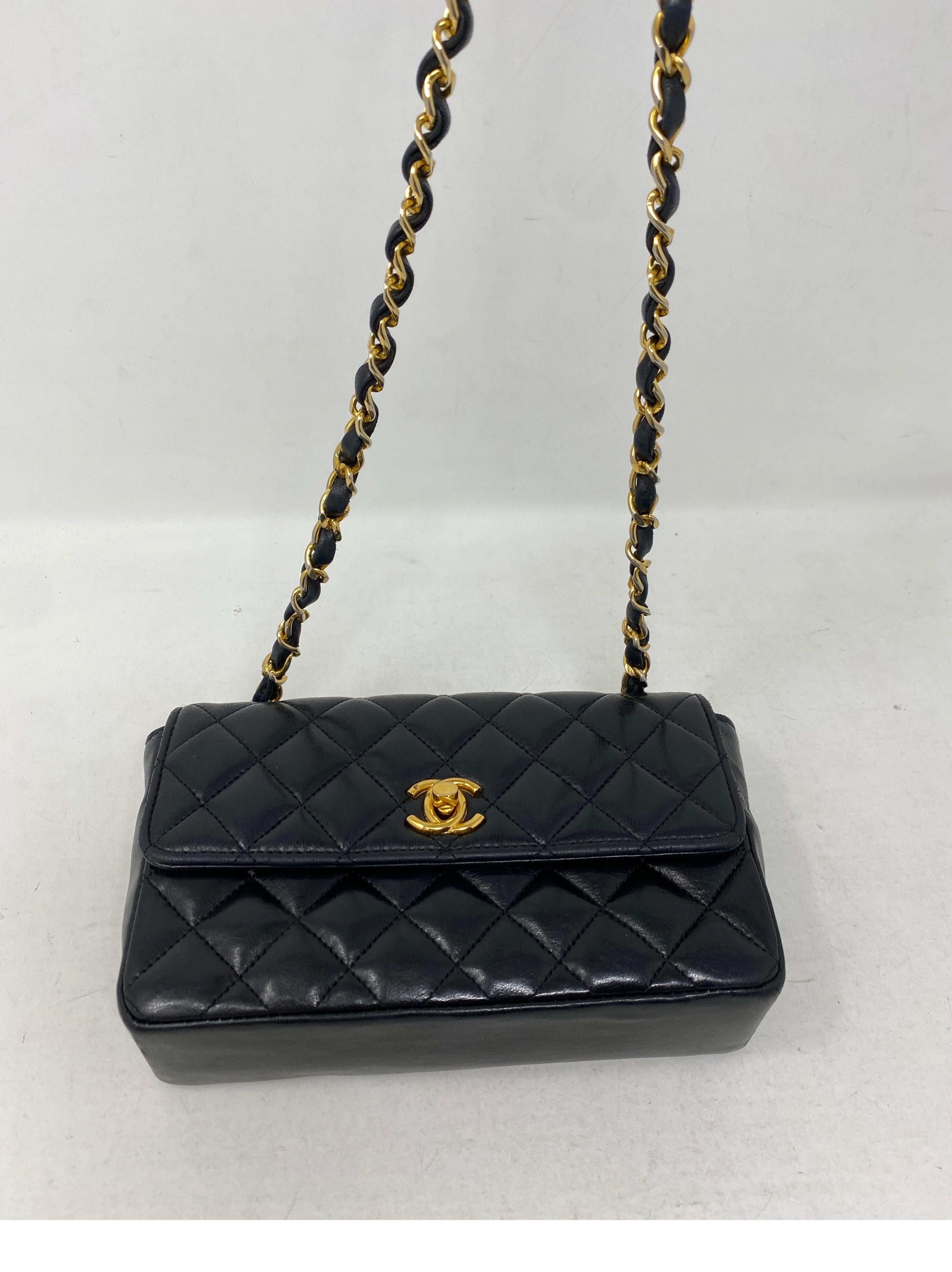 Chanel Black Mini Rectangular Bag  1