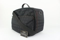 Chanel Black New Line Suitcase Messenger Luggage 93ca10