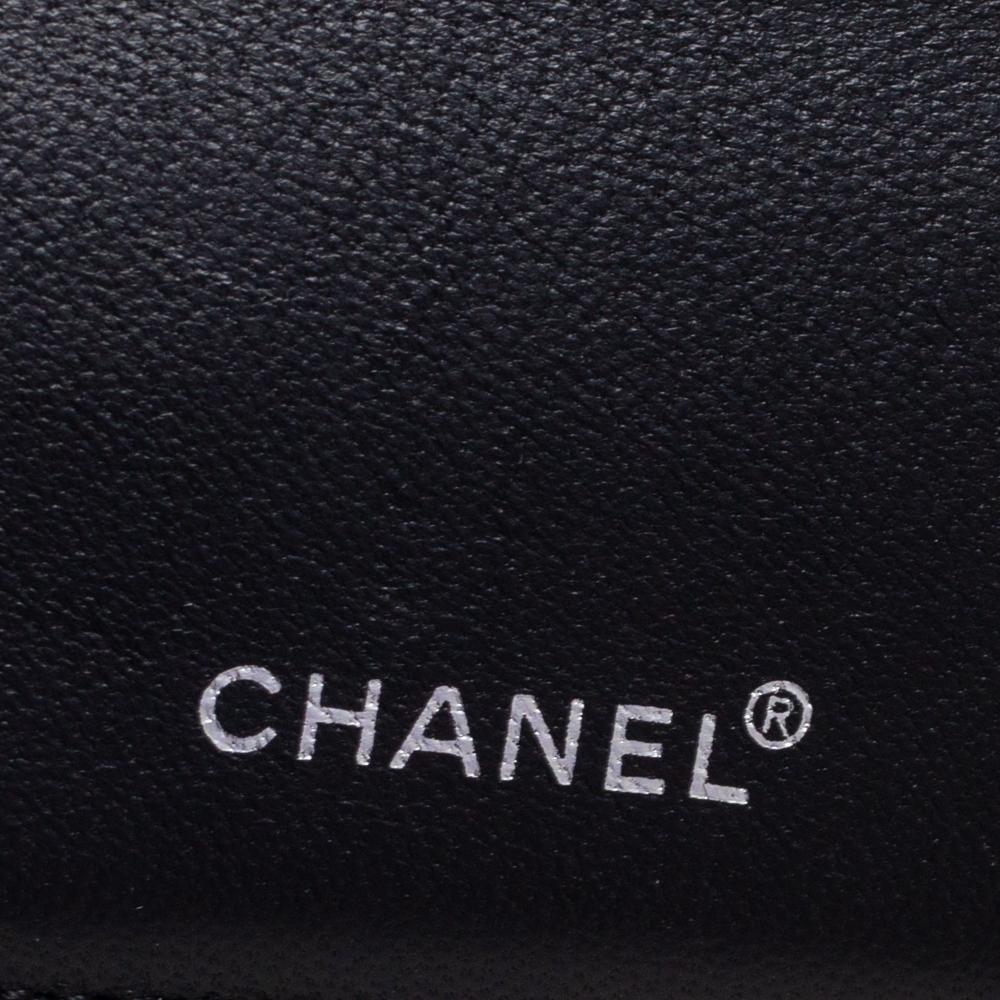 Chanel Black Nylon CC Travel Line Bifold Compact Wallet 5