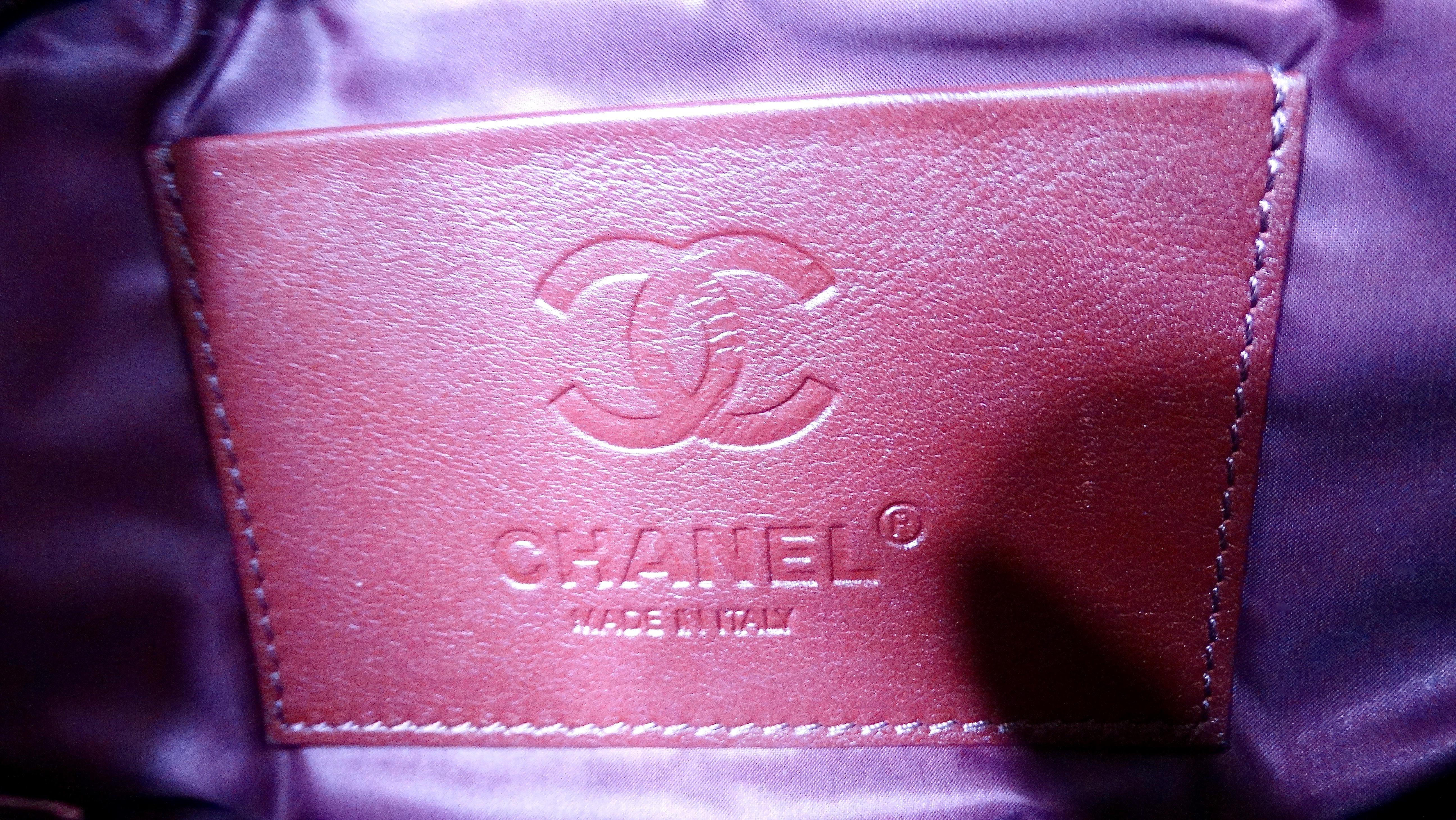 Marsupio trapuntato in nylon nero Chanel in vendita 5