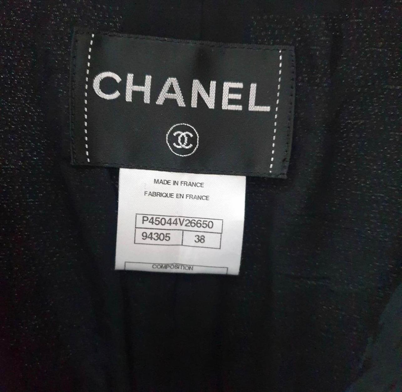 Chanel Black Paris-versailles Sequined Jacket In Good Condition In Krakow, PL