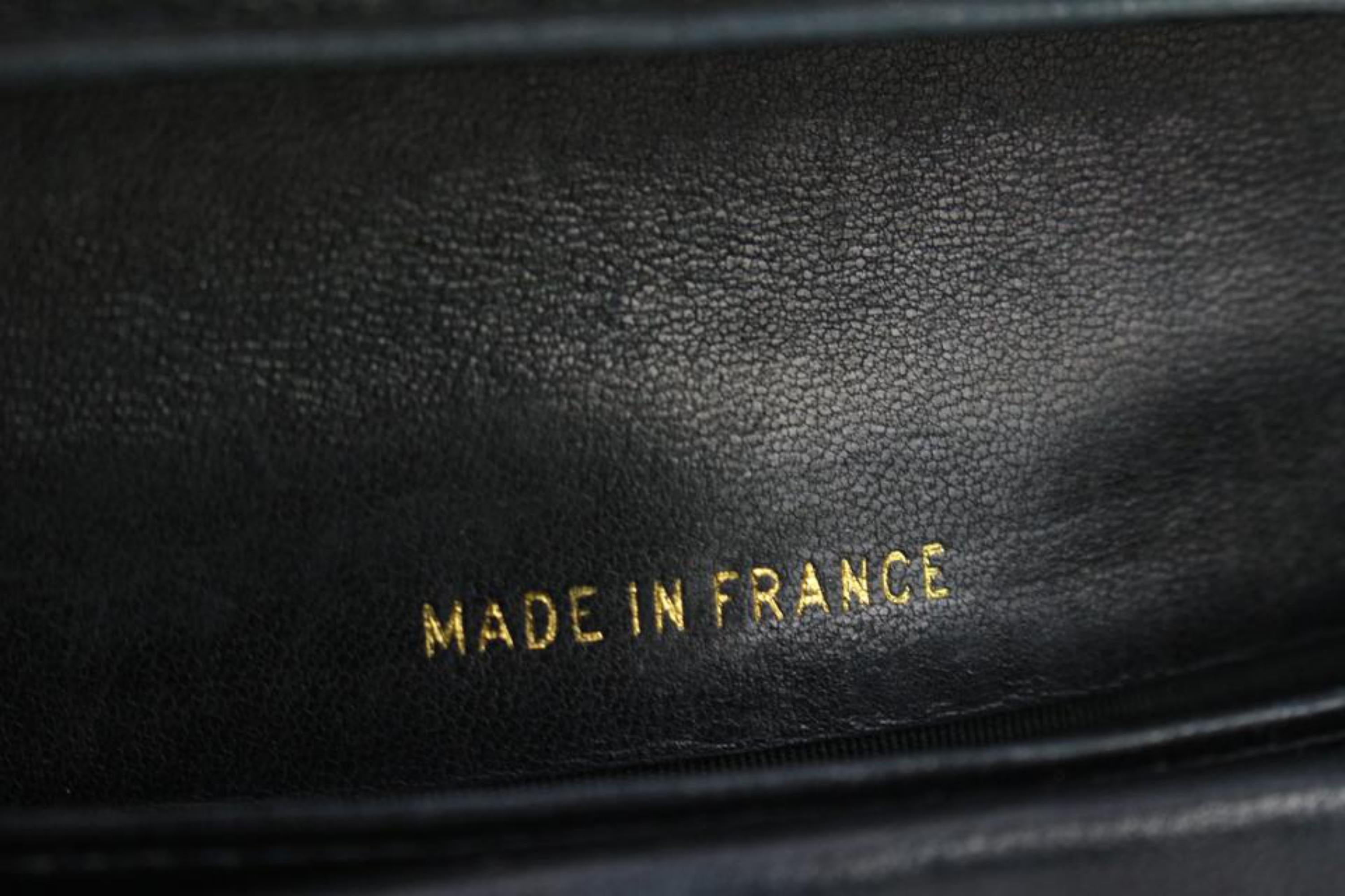 Chanel Black Patent CC Logo Long Flap Wallet 1210c31 4