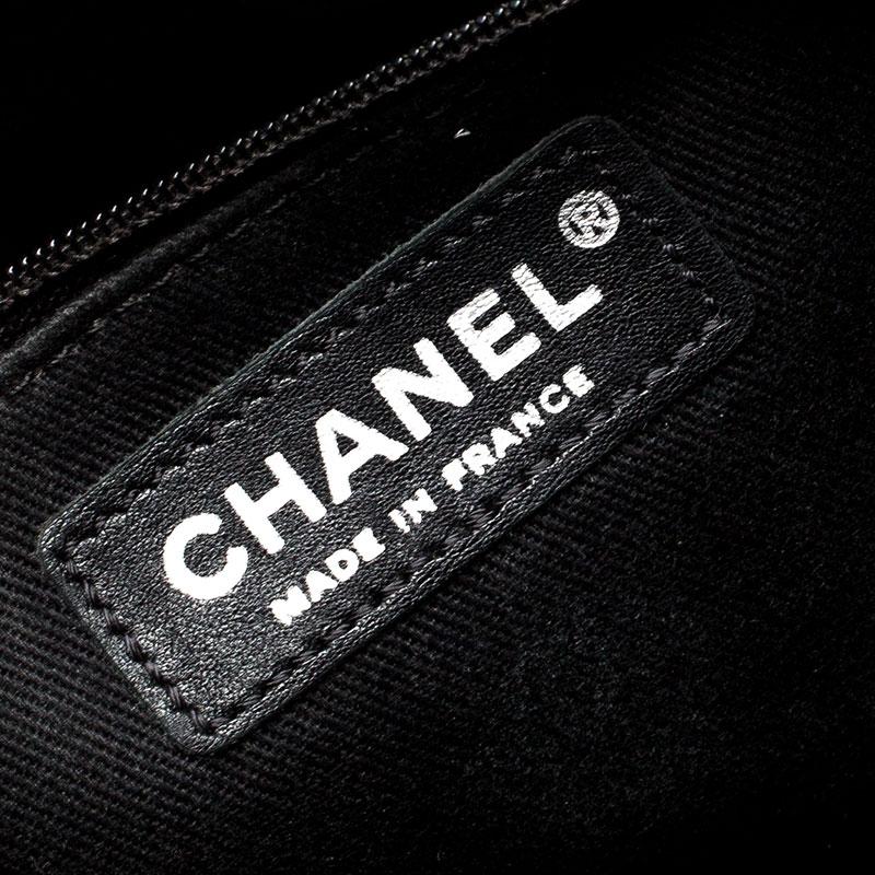 Chanel Black Patent Leather Camera In The Business Bag 8