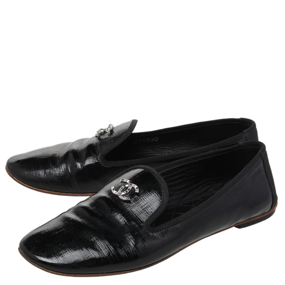 chanel smoking slippers