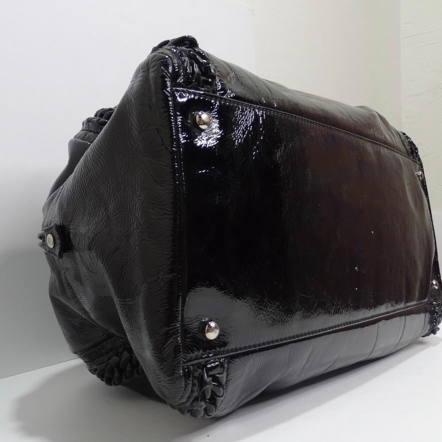 Chanel Black Patent Leather Handbag 9