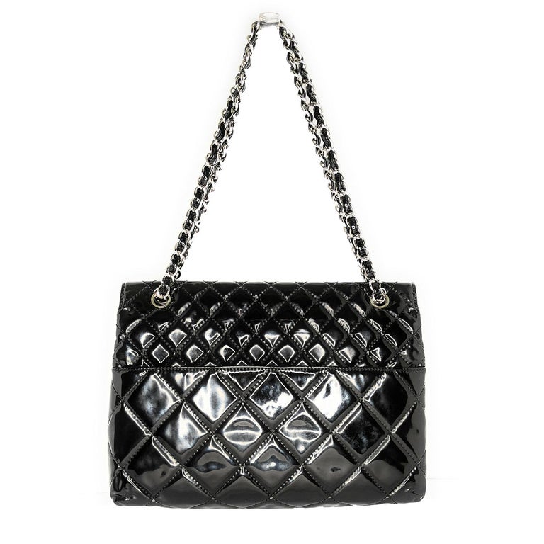 Chanel Black Patent Leather In The Business Flap Bag at 1stDibs  chanel  business flap, chanel in the business flap bag, chanel business flap bag