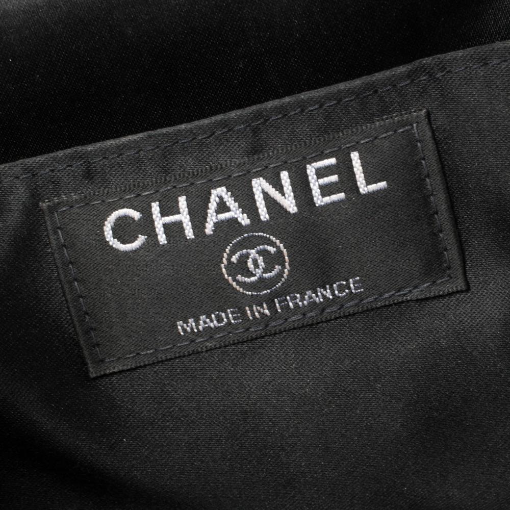 Chanel Black Patent Leather Vintage Chocolate Bar Kisslock Shoulder Bag 4