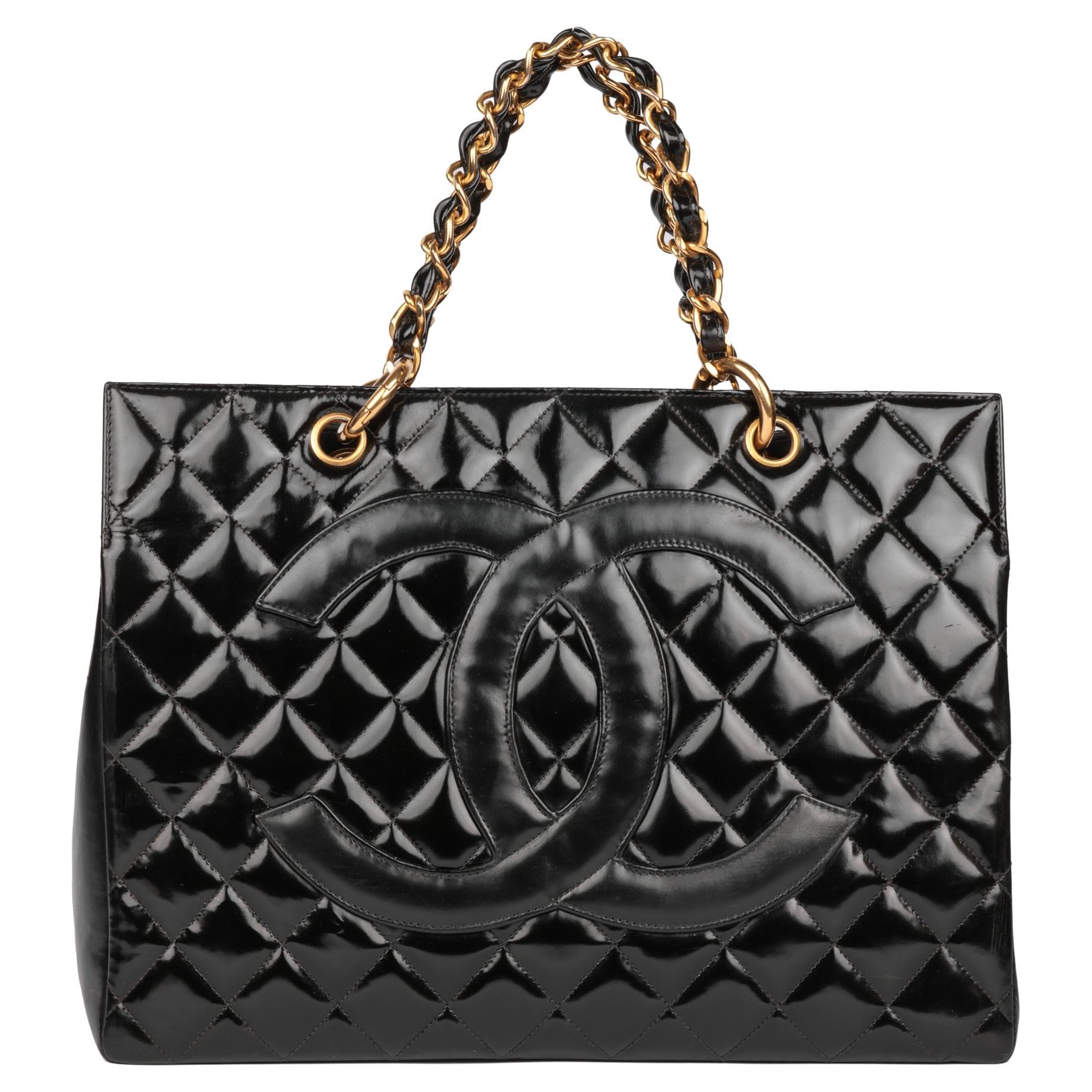 CHANEL beige quilted Caviar leather GRAND SHOPPING TOTE GST Bag For Sale at  1stDibs
