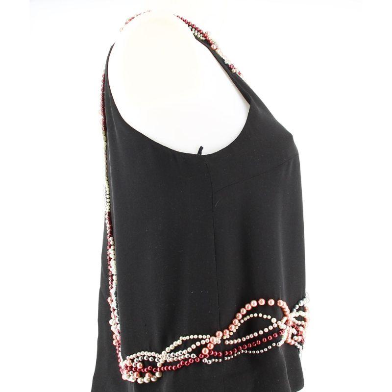 chanel pearl top