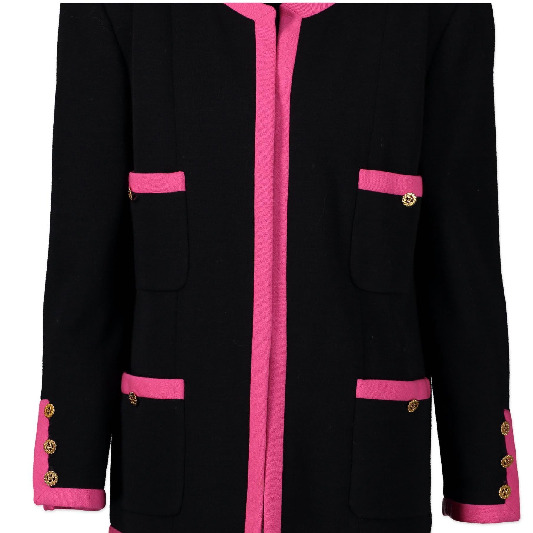 black pink jacket