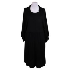 Chanel - Robe noire grande taille