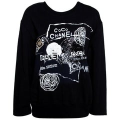 Sweatshirt Chanel Black size XS International in Cotton - 32576688