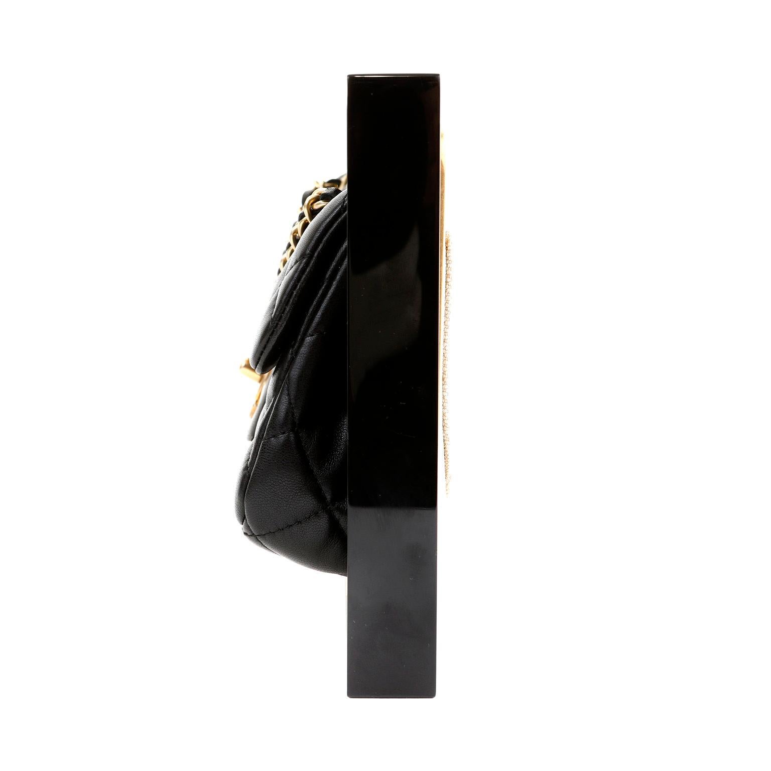 Chanel - Sac à bandoulière noir de la Collection Collectional en vente 2
