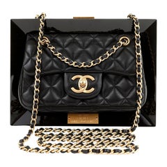 Chanel Black Privée Collection Runway Frame Bag