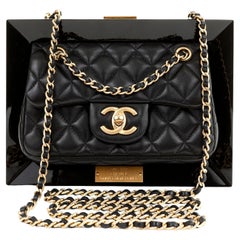 Chanel - Sac à bandoulière noir de la Collection Collectional