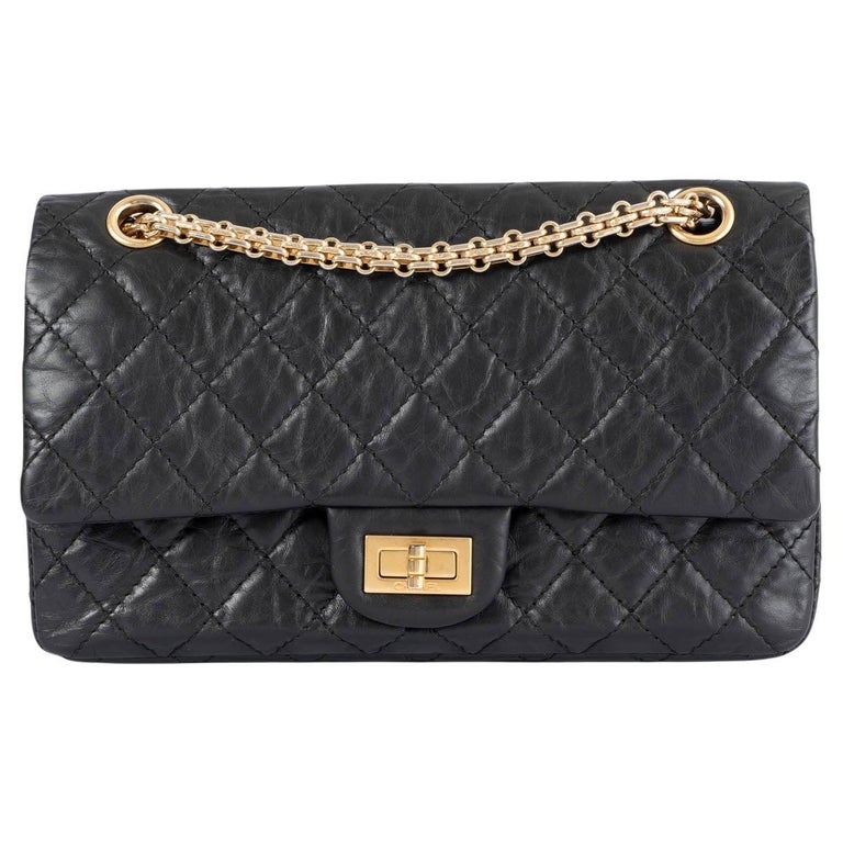 Chanel Pearly 2.55 Charms Reissue Small/Medium Double Flap Bag RHW 225 66991